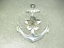 1924 JAPANESE SILVER SAKE CUP NAVY OFFICER AWARD WWI WAR Medal Sterling Fine 999 picture
