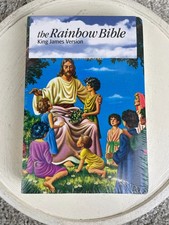 The Rainbow Bible King James Version KJV Illustrated World Publishing HC NWT picture
