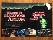 John Saul's Blackstone Chronicles PC 1998 Vintage Poster Ad Print Art Official picture