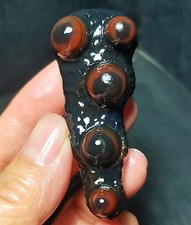 Rare 42.5G Natural Beautiful Gobi Agate Eye Agate Crystal Healing A235 picture