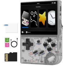 RG35XX Retro Handheld Game Console Linux System HD and TV 3.5 Inches, White  picture