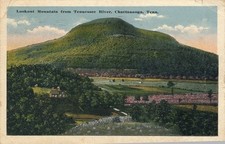 Lookout Mountain from Tennessee River-Chattanooga, TN 1916 posted antique picture