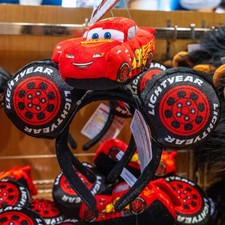 Tokyo Disney Resort Pixar Cars Lightning McQueen Headband Japan Pre Order picture