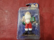 2005 Elf On The Shelf Figure Santa W Presents 3 3/4 Diorama Miniature Porcelain picture