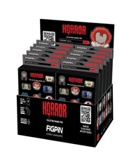 FiGPiN Horror Mystery Series 1 Sealed Box of 10 Collectible Mini Pins - NEW picture