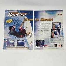 Championship Surfer Sega Dreamcast Sony PS1 Slash Print Ad/Poster Promo Art picture