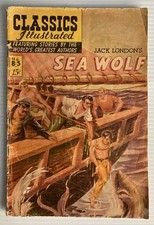 CLASSICS ILLUSTRATED #85 Jack London's SEA WOLF  (1951) picture