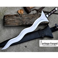 KRIS SWORD/21 inches long Blade handmade sword-Battle Ready sword/Custom sword picture