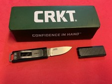 CRKT Scribe Pocket Knife Gents Columbia River EDC Slim Sheath Black New In Box picture