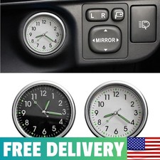2PCS Waterproof Luminous Dashboard Clocks - Compact Style & Reliability picture