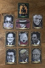 Jeffrey Epstein Files Trading Cards Series 4-6 Collection 10ct Charcoal Monsters picture