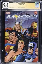 CGC JSA 9.8 JLA Avengers #1 SIGNED George Perez picture