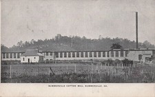Summerville Georgia GA Cotton Mill Textile Factory Vtg Postcard J75 picture