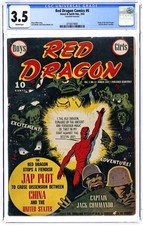 Red Dragon Comics Series 1 #6 CGC 3.5 1943 3716519001 picture