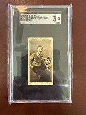 1931 Wills Walt Disney & Mickey Mouse ROOKIE Card RC - SGC 3 - CENTERED picture
