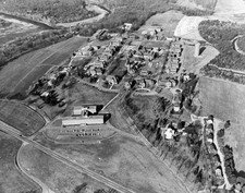 An aerial view Medfield State Hospital Medfield Mass Nov 29 1965 Old Photo picture