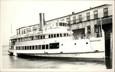 MILTON MASS MA S.S. Westport Eastern Steamship Co STEAMER SHIP RPPC picture