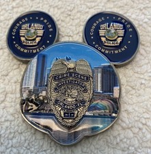 Orlando Police Department Challenge Coin Crime Scene Investigator 2.5” picture