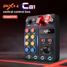 PXN-CB1 central control box supports PC computers, with custom RGB lights and 30 picture