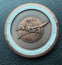 NASA Artemis II Crew 8 Astronaut Space Explorer challenge coin picture