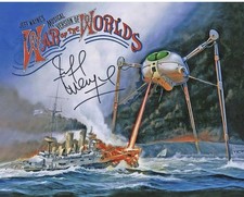 Jeff Wayne Original 10×8 Autographed Photo with COA picture