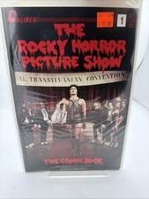 The Rocky Horror Picture Show # 1 Caliber Comic 1990 Tim Curry In Bag And Board picture