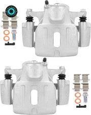 cciyu Front Left + Right Brake Calipers With Bracket 19B2664 19B2665 For Toyota picture
