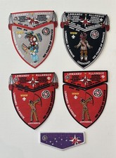OA PATCH SET LOWANEU ALLANQUE LODGE 2015 NOAC CENTENNIAL (9-PIECES) RARE picture
