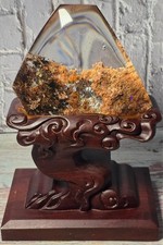 Museum Grade 4 Seasons Garden Quartz Crystal Freeform Rainbow Landscape Display picture