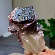 405G Rare Natural Chocolate Calcite Specimen cluster rough mineral sample picture
