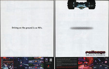 Rollcage Racing Gravity 2 Page - Video Game Print Ad / Poster Promo Art 1999 picture