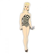 Barbie The Original Enamel Pin Multi-Color picture