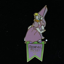 B1 Disney Auctions LE Pin Medieval Mickey Daisy Duck picture
