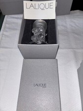 FRANCE LALIQUE THORN CANDLE HOLDER MOSSI CRYSTAL THORN CANDLE HOLDER picture