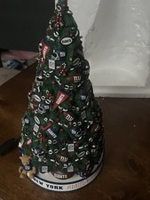 Danbury Mint NFL New York Football Giants Christmas Tree Lights Up picture