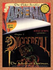 1995 Elder Scrolls Arena Deluxe & Daggerfall PC Original Ad / Promo v1 picture