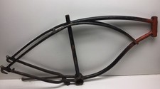 Vintage 1950s Schwinn Men’s Black Phantom Frame 26” 2.125” S2 Bike picture