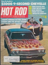 HOT ROD 7 1975 Norton 850 Commando; Kern's Chevelle 396; McCulloch's Funny Car picture