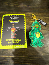 Universal Studios Mystery Padded Creature Bag Charm Carabiner Clip picture