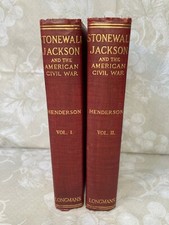 Stonewall Jackson and the American Civil War 2 Volumes 1927 From Loyal Davis Lib picture