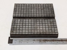 Unbranded 8x6x2 machinist sine plate grid top fixture block cast iron chuck picture
