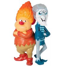 HEAT MISER AND SNOW MISER FIGURES-A YEAR WITHOUT A SANTA CLAUS-1974-SO CUTE picture