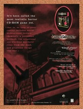 1996 Phantasmagoria PC Original Advertisement / Retro Promo v2 picture