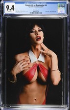 VAMPIRELLA VS. REANIMATOR #4 (2019) IRELAND REID 1:30 VIRGIN CGC 9.4 WHITE PAGES picture