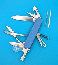 CUSTOM VICTORINOX EXPLORER NEBULA SPACE GLOW SWISS ARMY KNIFE MULTI TOOL 91mm picture