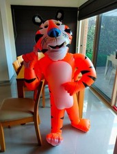 Vintage 1990s Kellogg's Tony The Tiger 5ft Promo Inflatable - Australian Variant picture