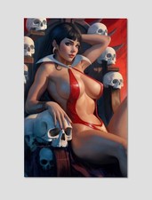 Vampirella #668 Gothic Horror Vampire Queen Giclee Print Poster 11x17 - Wall Art picture