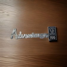 BN14 Dodge Adventurer SE 100 Fender Emblem Vtg 1977-80  B19 picture