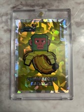 OFFICAL BRAINROT TRADING CARDS 1/1 CHIMPANZINI BANANINI STEAL A BRAIN ROT NM🍀💎 picture
