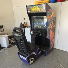 Midway Cruis'n World Sit-Down Driving Arcade Machine Cabinet Original 1996 picture
